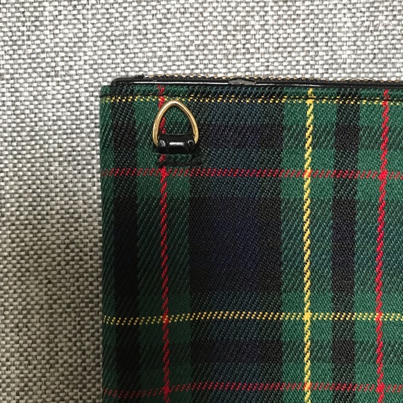 MAC Cosmetic Bag Tartan Plaid Pattern - Picture 5 of 9